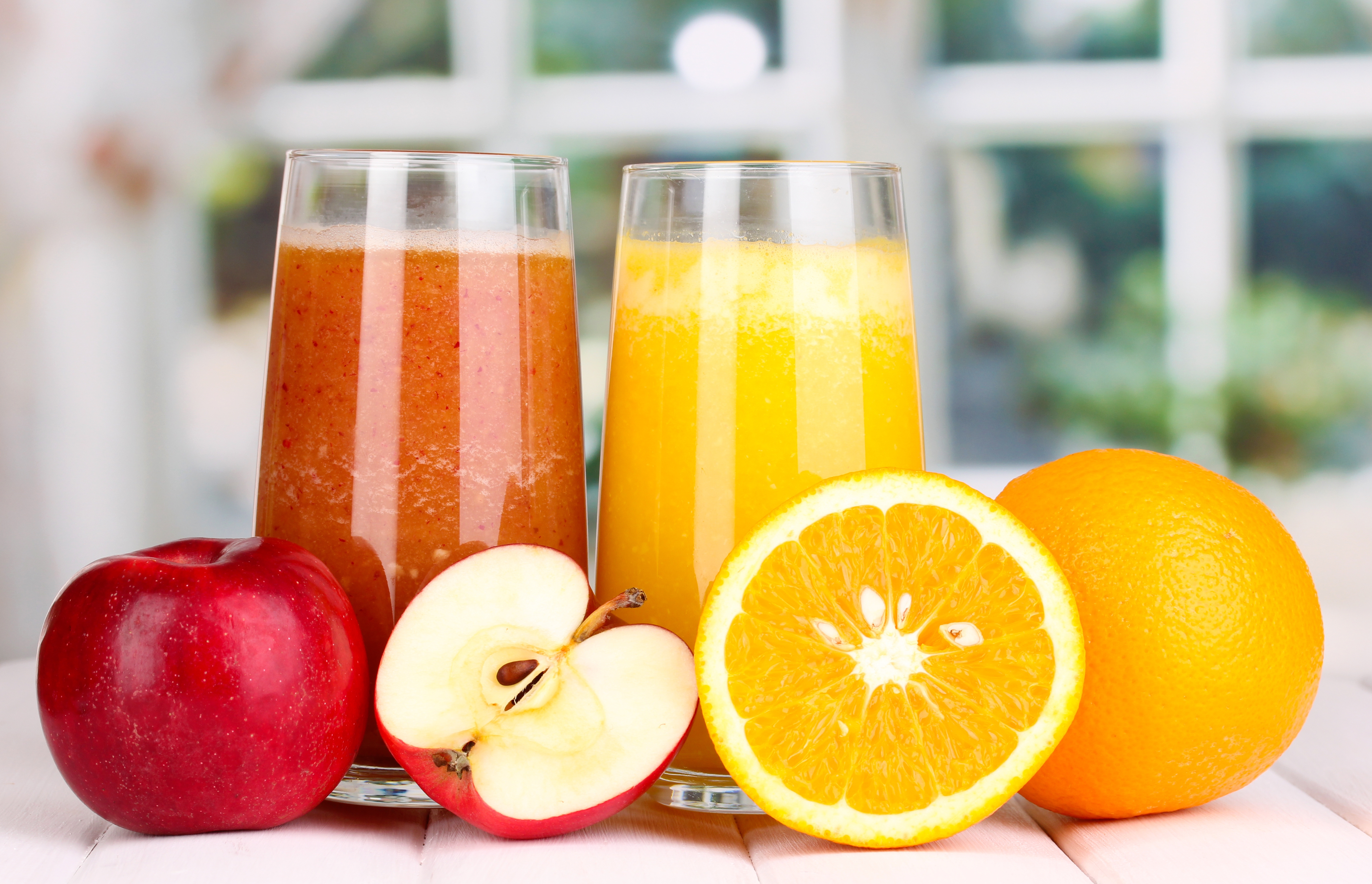 Freshly made juices