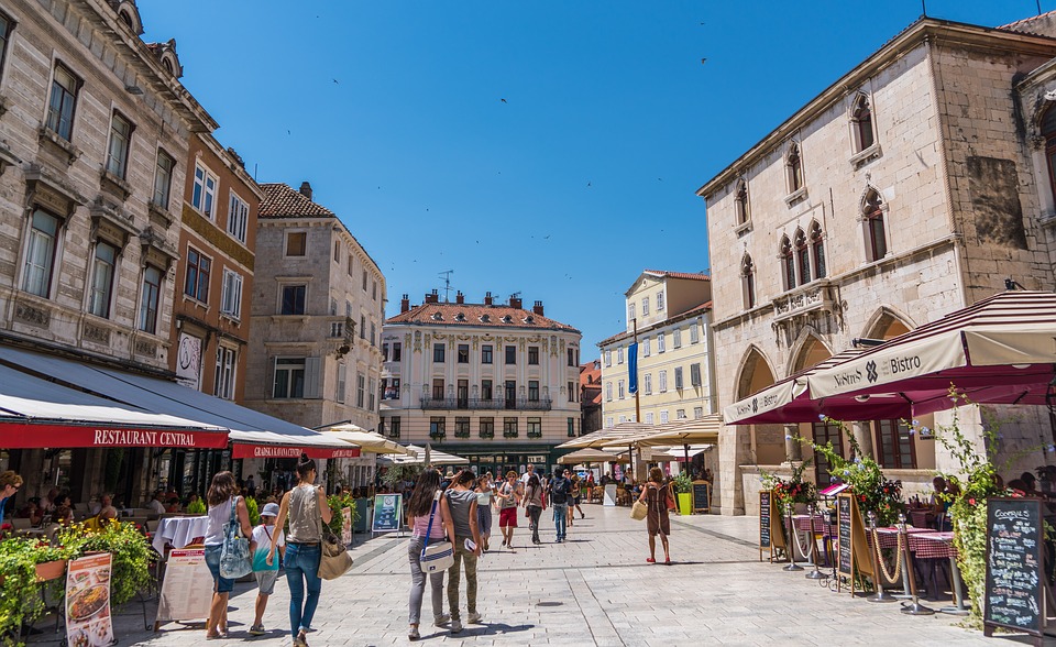 City Of Split In Croatia