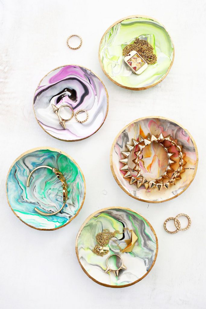 DIY jewelry dish