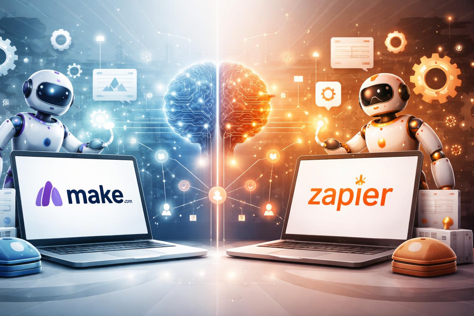 Make.com vs. Zapier: Which is Best for Complex AI Logic?